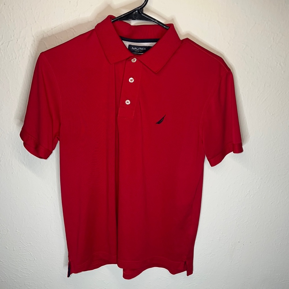 Náutica, Red, Polo Shirt